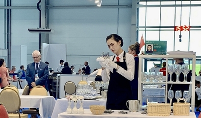 東航空姐閃耀世界技能大賽 餐廳服務奪優勝獎，網絡技術服務展風采